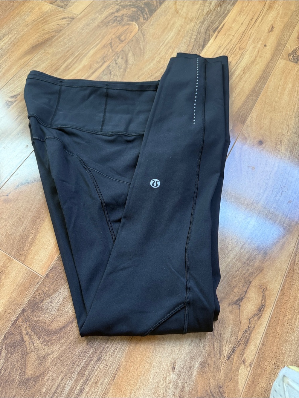 lululemon athletica women Black Reflective Jogger Pants